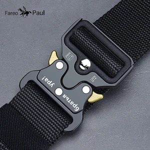 Imported Men's high-end belt Army outdoor hunting tactics multi-functional combat survival quality Marine Cor