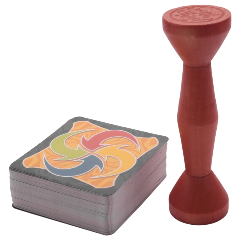 

FBIL-Totem Express English Board Game Jungle Token Run Fast Pair Speed Forest For Party Fun Cards 80 Cards Game