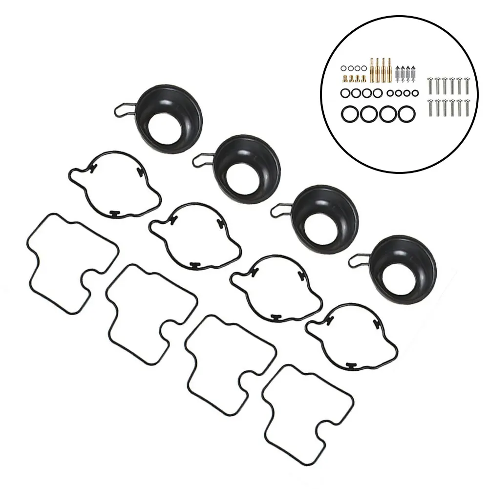 

4 Sets Carburetor Repair Kit For Honda CBR600 F4 1999-2000 CBR600F4 Carburetor Repair Kit Plunger Diaphragm New And High Quality