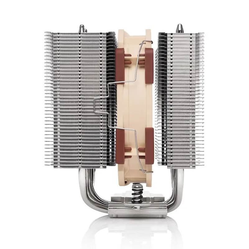 Фото Noctua NH-D12L Twin Towers 5 тепловых трубок Кулер для процессора с медным дном 4-контактный ШИМ Тихий охлаждающий вентилятор для LGA1700 115X 2011 AM4 AM5 №4