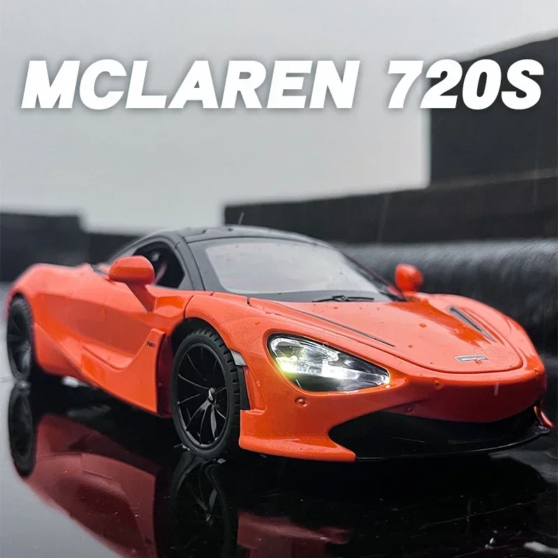 Модель спортивного автомобиля McLaren 1/24 S из сплава в масштабе 720 литой