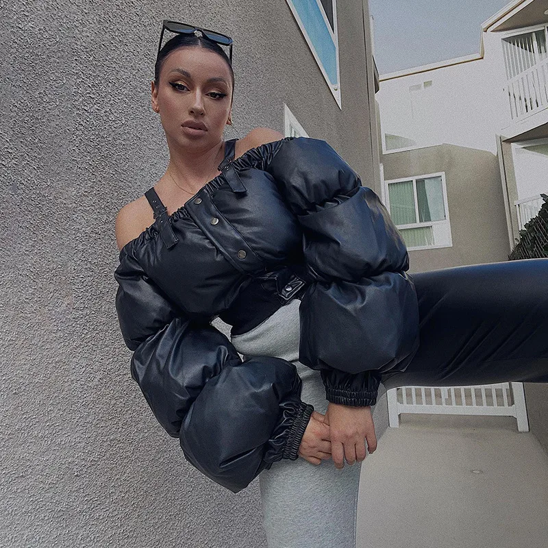 Рисунок 2 - Модные пуховики с буфами