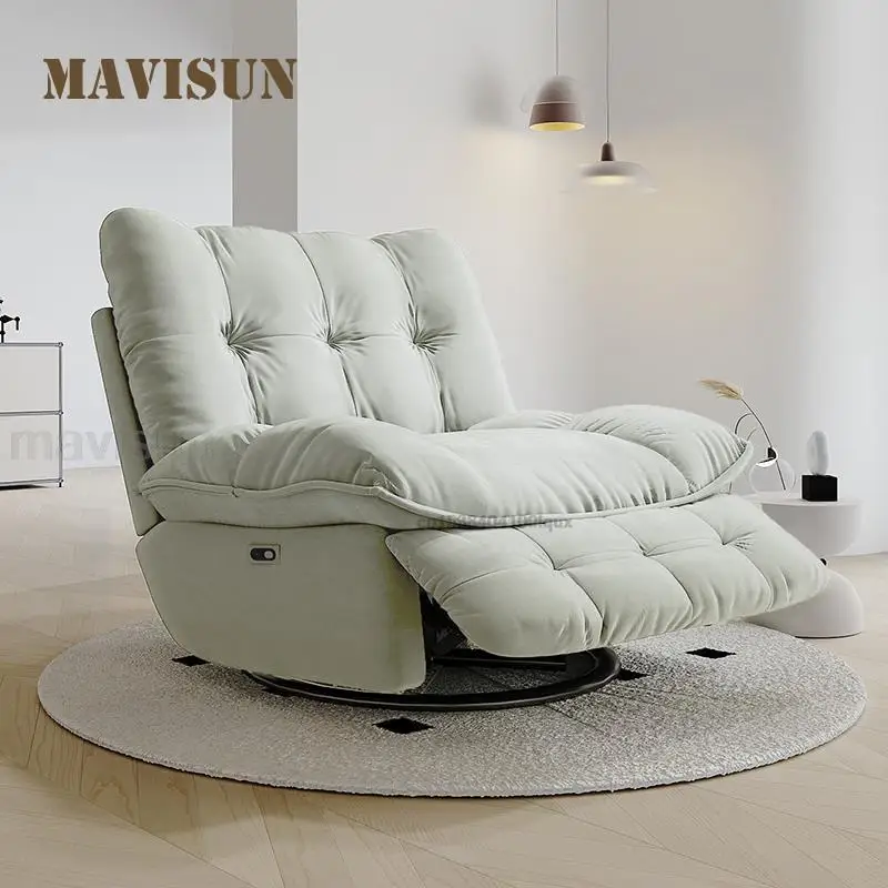 

Modern Massage Chairs for Living Room Multifunctional Single Sofa Comfortable Electric Rocking-Rotating Smart Relaxing Chairs