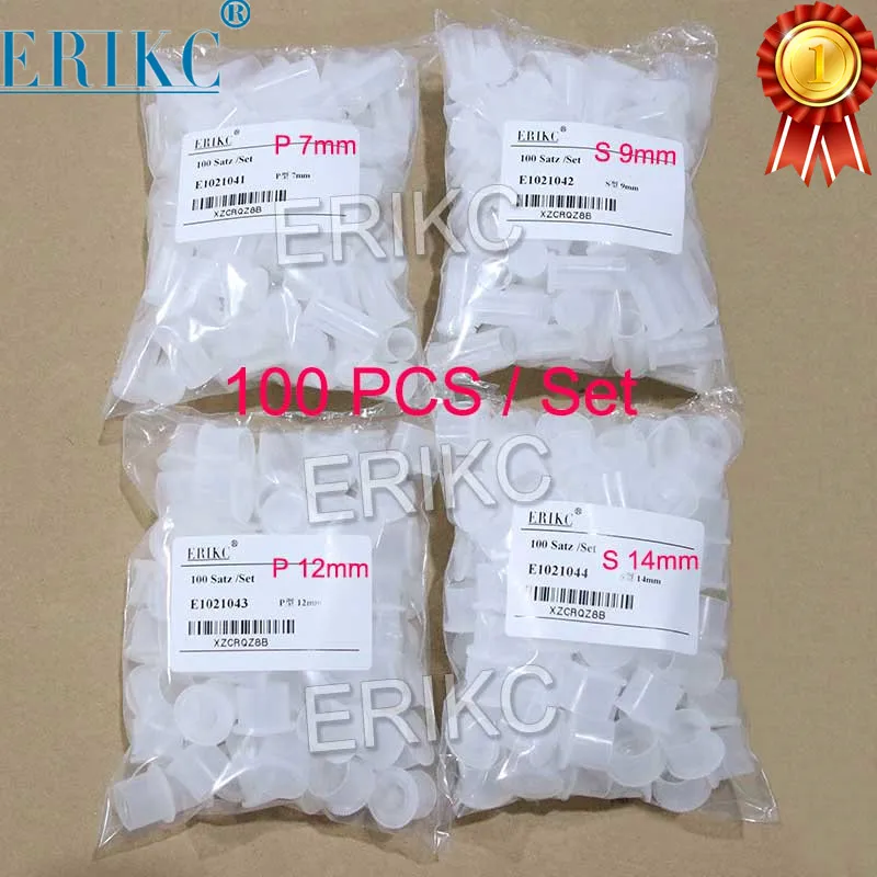 

100PCS 7mm 9mm 12mm 14mm Inner Diameter Diesel Common Rail Injector Nozzle Dust Cap For BOSCH Injector Nozzle Plastic Caps