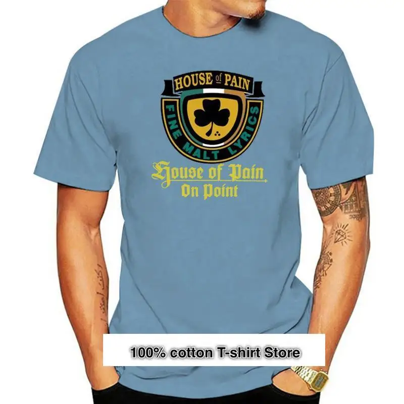 

Camiseta de Rap Hip Hop para hombre, camisa negra con música de HOUSE OF PAIN On Point, talla S a 3XL, nueva moda
