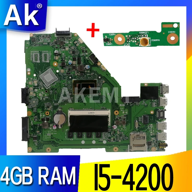 

I5-4200 X550LA материнская плата CPU 4GB de RAM для ASUS A550L X550LD R510L X550LC X550L X550LA X550 Материнская плата ноутбука