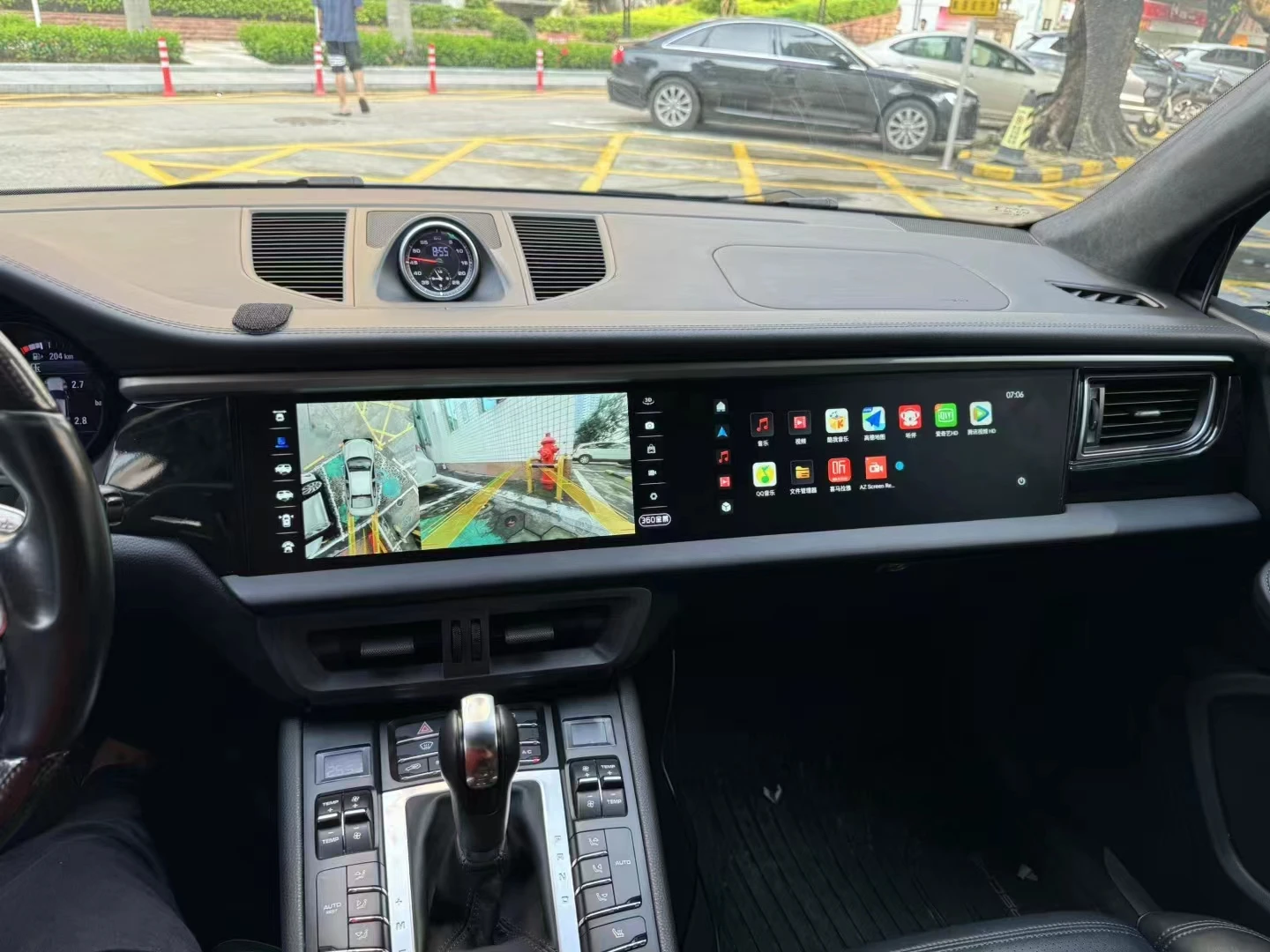 Android 13 двойной экран для Porsche Macan 2011-2017 автомобильный радиоприемник авто