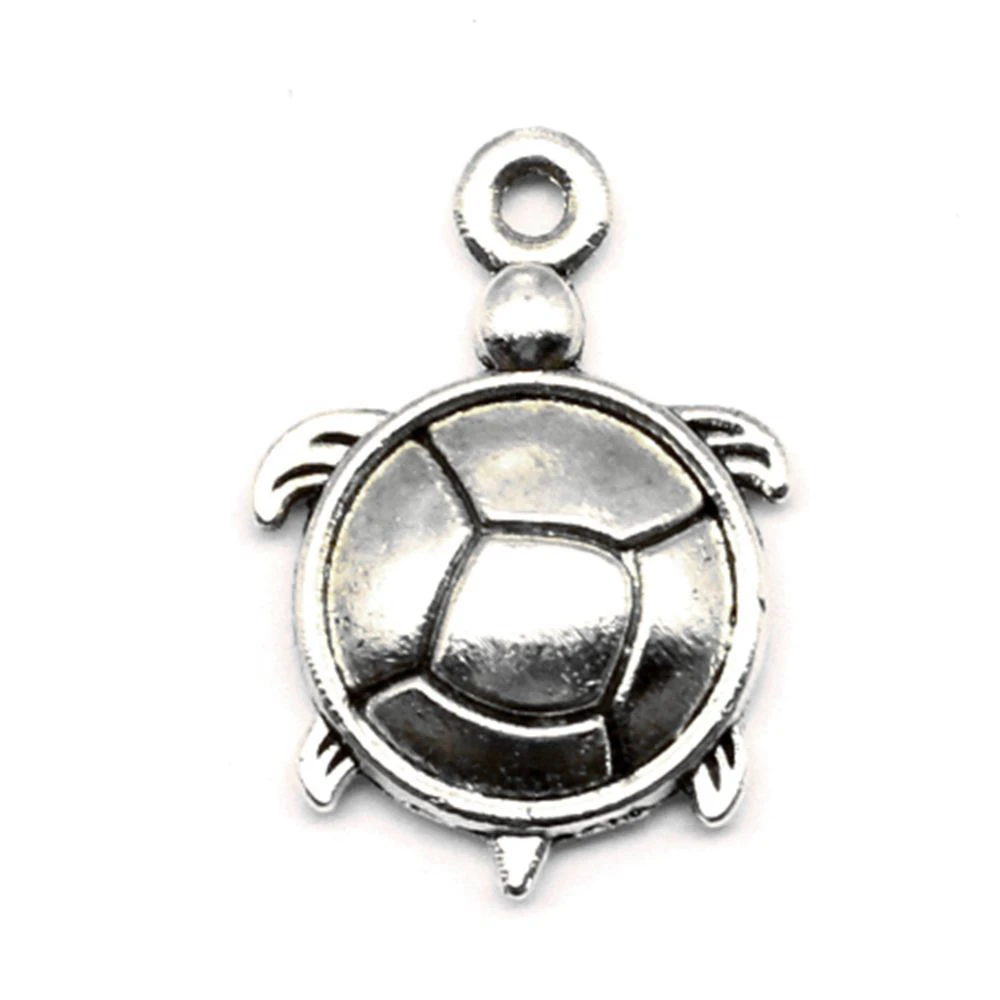 

Turtle Charm For Making Jewelry Diy Finding 60pcs 15x22mm