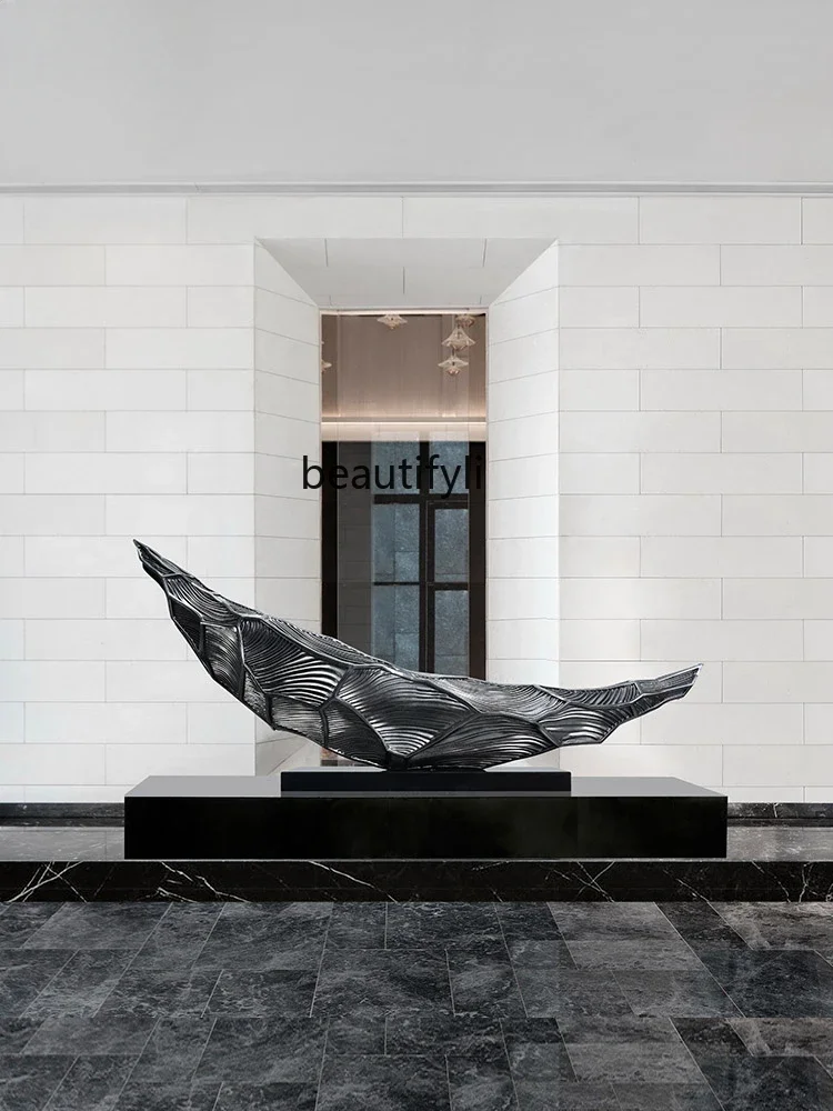 Абстрактная скульптура для вестибюля отеля армированное ФАП ландшафтное