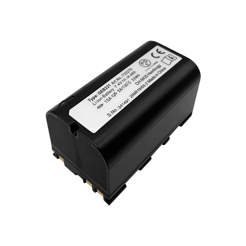 Литий-ионный аккумулятор GEB221 для Leica TS02 TS06 TS09 TPS1200 серии ATX1200 тахеометр 4400 мАч 7 4 В 2