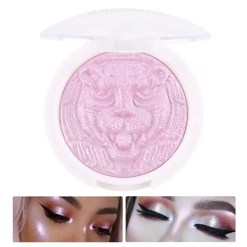 

Палитра хайлайтеров с животным дизайном, макияж, хайлайтер, румяна, фотокорректор линии лица, блеск