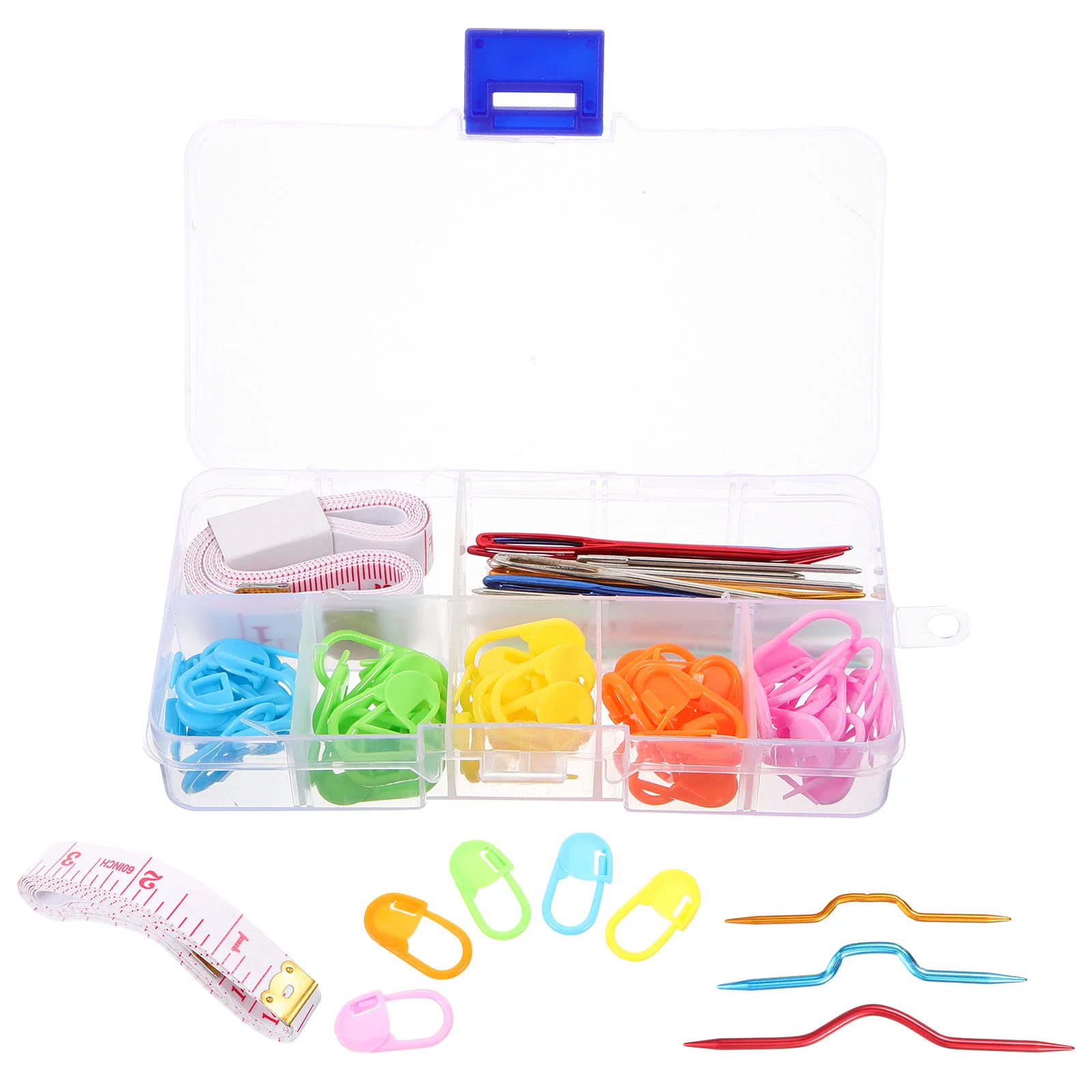 

Sewing Needle Suit Crochet Needles Making Supplies Tapestry Knitting Multi-function Yarn Large Eye