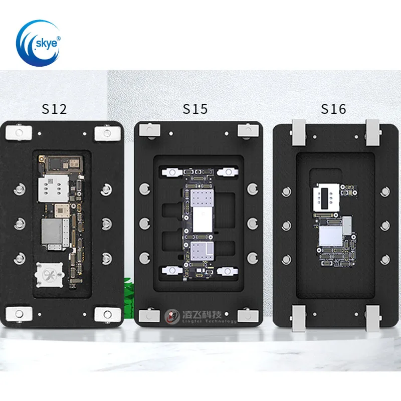 

MIJING S12 S15 S16 S17 Motherboard Layered Bonding Fixture Lock Plate IPhone X/XS/Xs-max IPhone 11 /11Pro IPhone 12/12 Pro