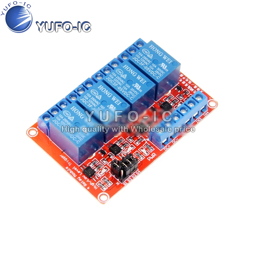 1/2/4/8-канальный релейный модуль 5 В оптическая соединительная изоляция