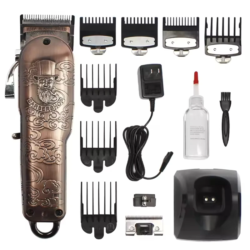F-98 2024 Профессиональная машинка для стрижки волос с регулируемым лезвием мужских