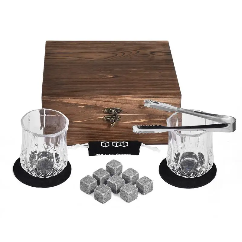 

Whisky Stone Set Rocks Ice Cubes Beer Chilling Stone Enjoy The Unique Flavor Of Whiskey Freezing The Whiskey With Hard Granite