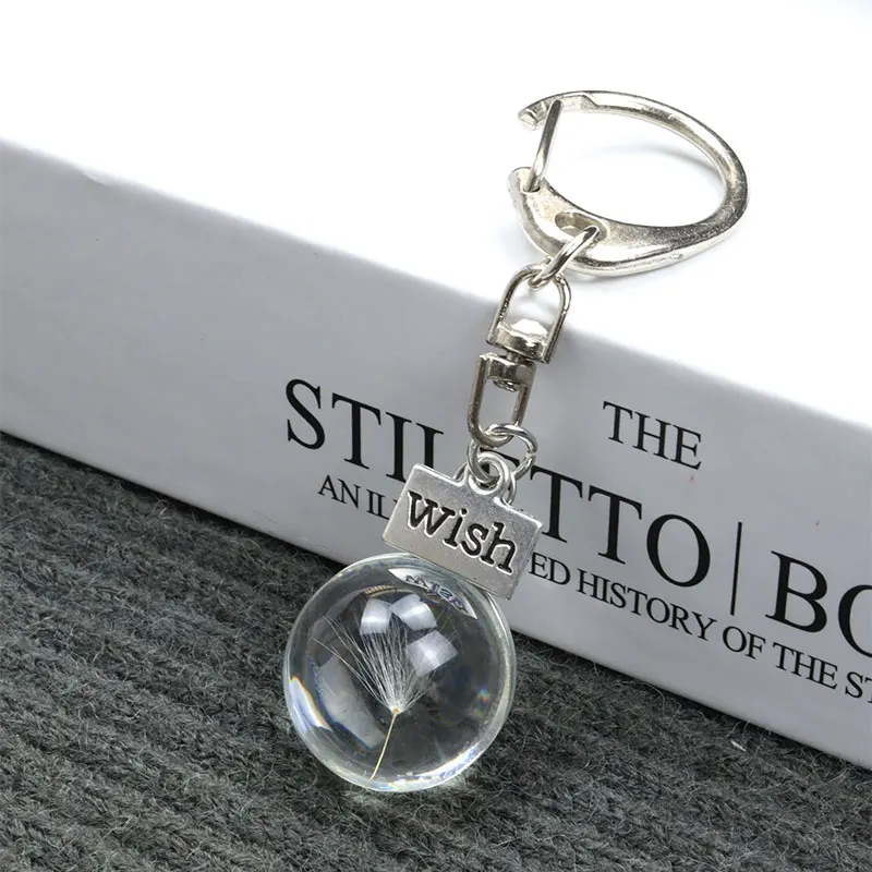 Желаю одуванчика искусственный держатель Освежающая подвеска в бутылке брелки с