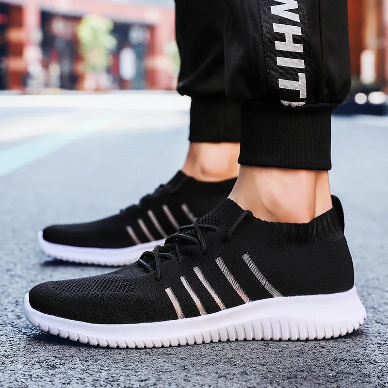 

New Men's Shoes Spring and Autumn Running Shoes Hot Sale Men's Sports Shoes Casual Shoes Socks Shoes Men's Shoes