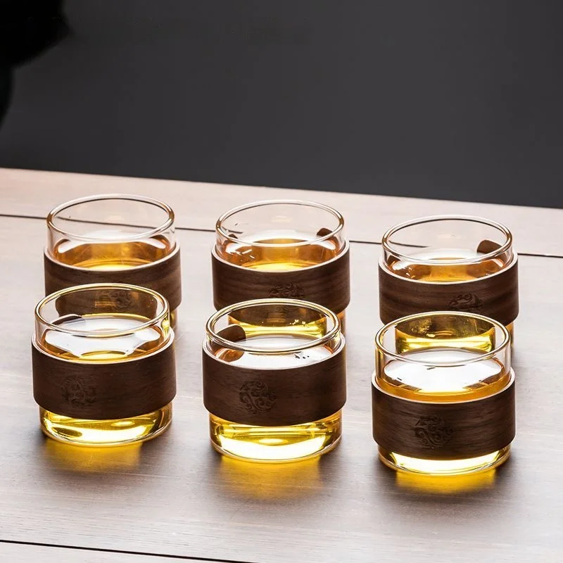 

GIANXI стеклянный чайник голубой серый 600 мл