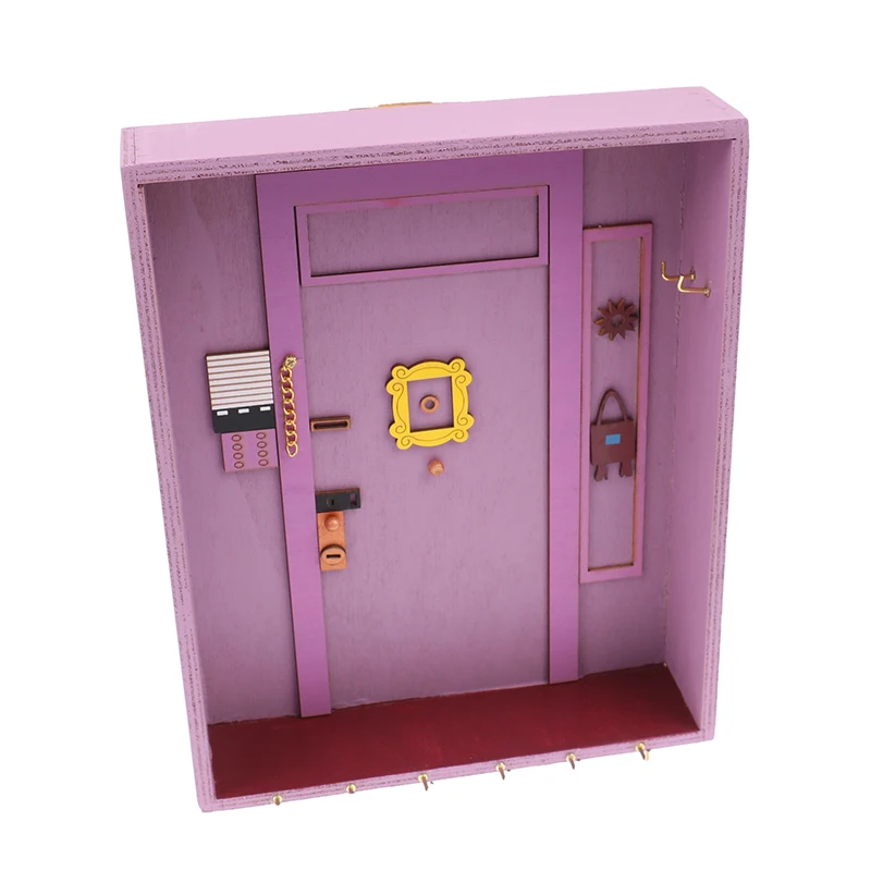 

Friend Keychain Door Frame Purple Door Hanger Friend Home Decoration Wall Decor