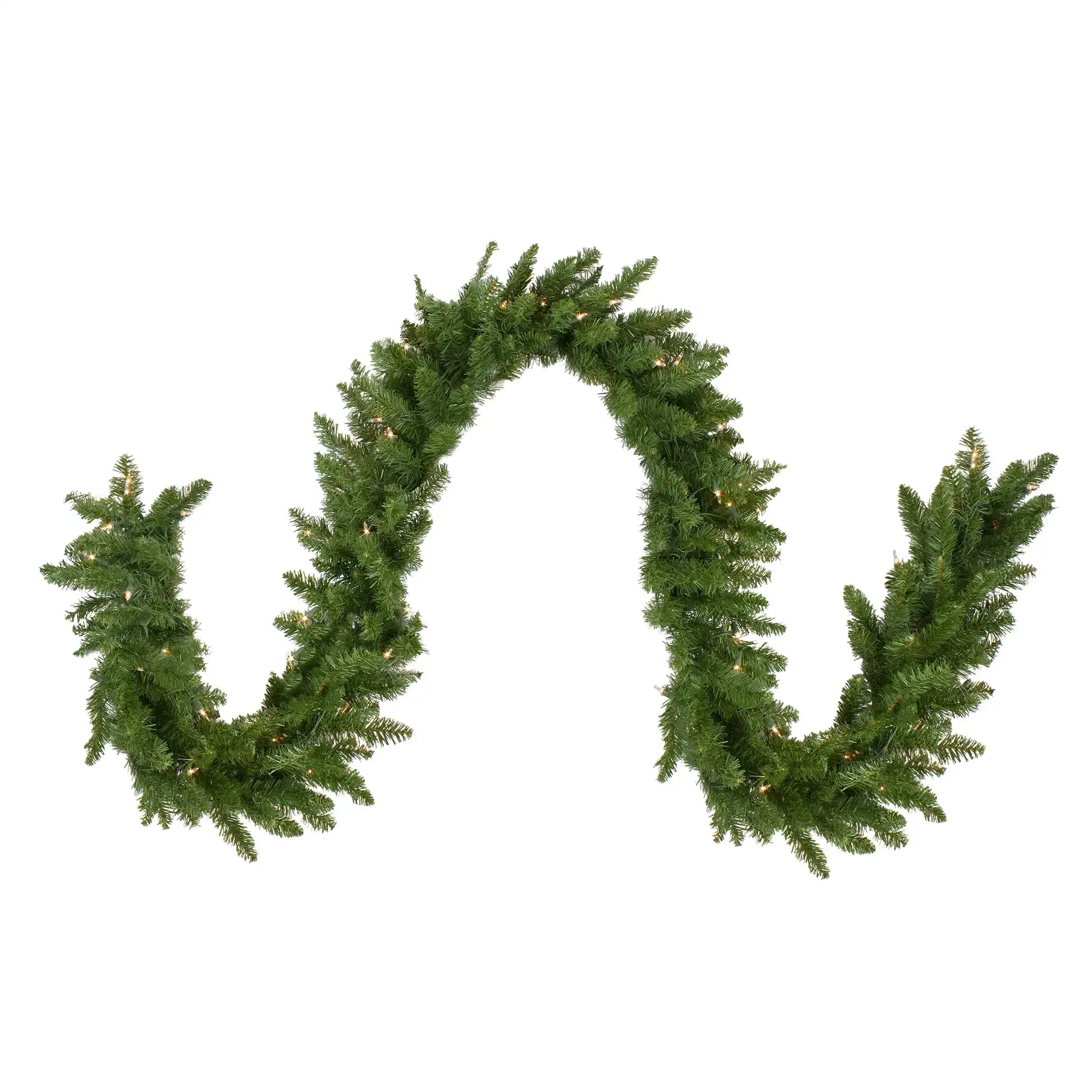 

9' x 12" Pre-Lit Eastern Pine Artificial Christmas Garland - Clear Lights