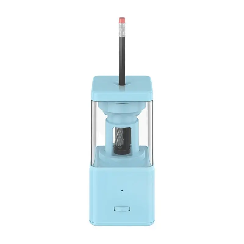 

Pencil Sharpeners Rechargeable Heavy Duty Pencil Sharpener With Auto-Stop Safe To Use School Supplies For Kids With Large Hole