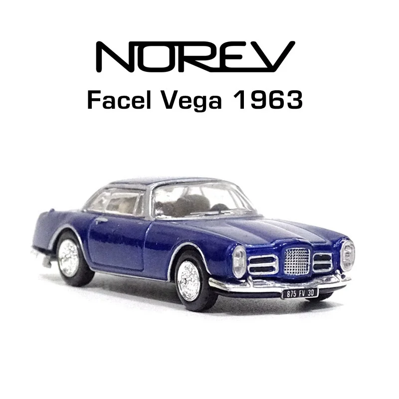 

Модель автомобиля Facel Vega 1/87 в масштабе 1963, модель поезда, миниатюрная коллекция, песочный стол, пейзаж