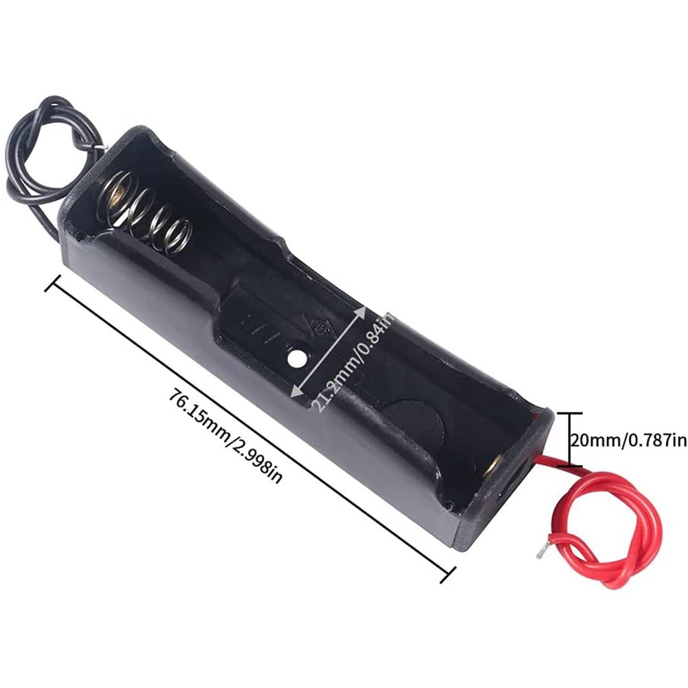 12 шт. 18650 комплект держателей для батарей с проволочным чехлом держателя батареи 3