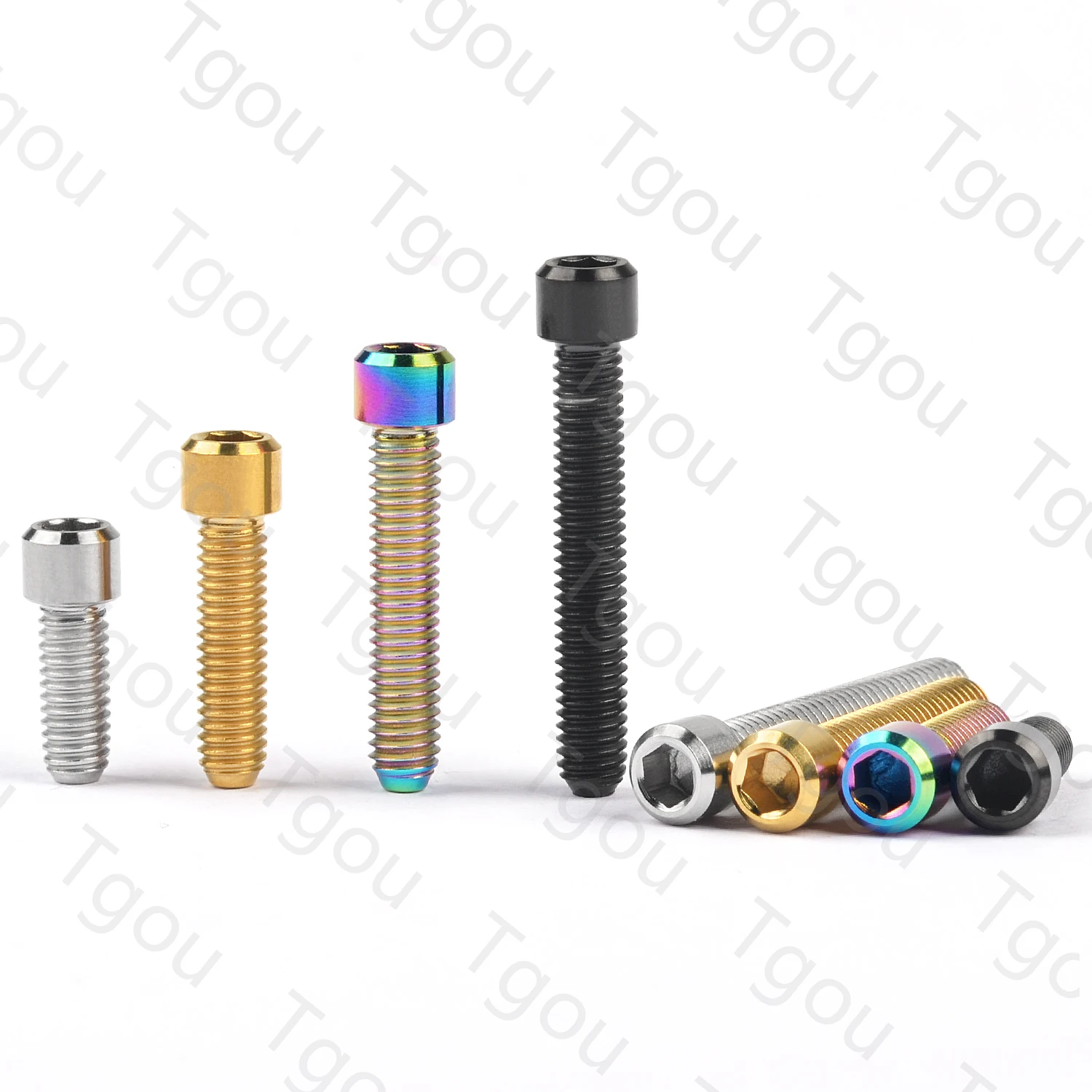Титановый болт Tgou M4x10/13 5/15/20/25 мм шестигранный ключ для велосипеда задний/передний