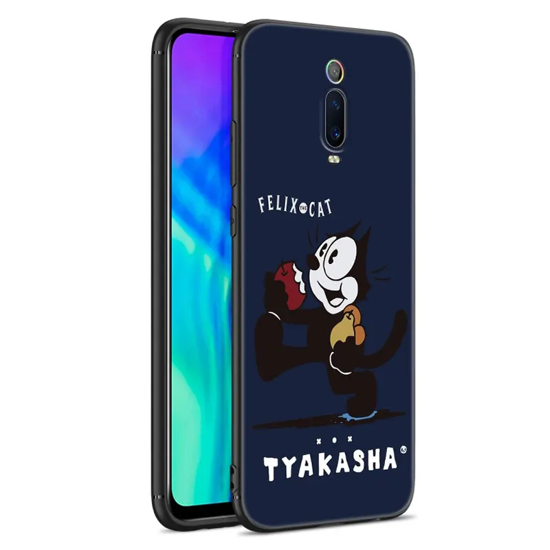 Мультяшный F-Felix The C-cat телефонная лампа для Redmi 11 Prime 11A 12C 13C A1 A2 Plus A3 12 4G 10 13R Φ 9A 10A 9C 10C
