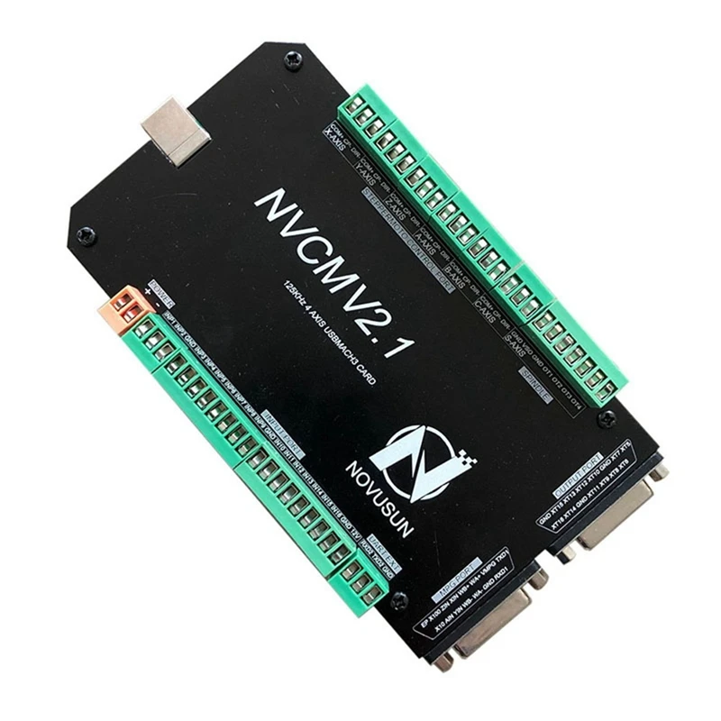 NVCM Mach3 USB-интерфейс Контроллер движения с ЧПУ Nvcm 6-осевая карта управления
