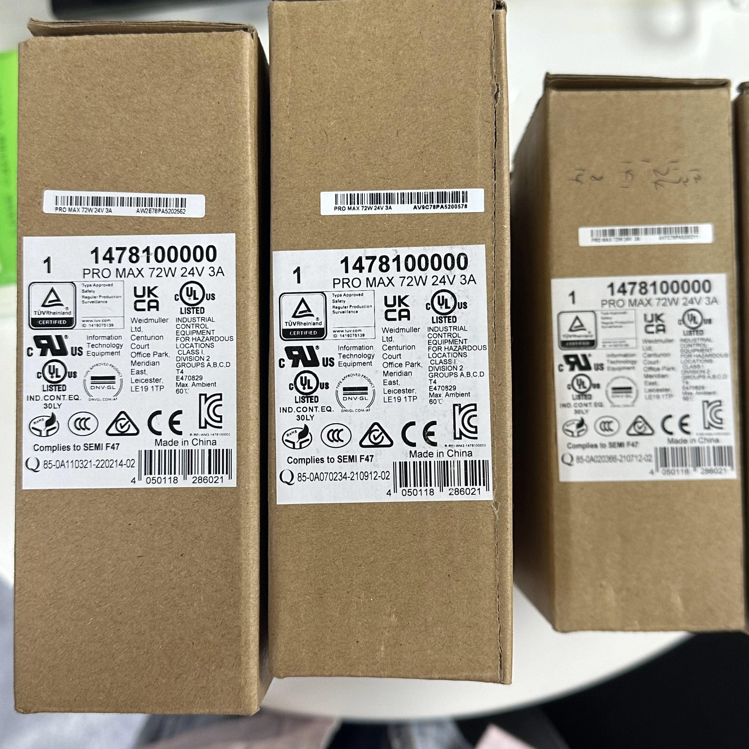 Фото Weidmüller 1478100000 PRO max 72W 24V 3A Совершенно новый №5