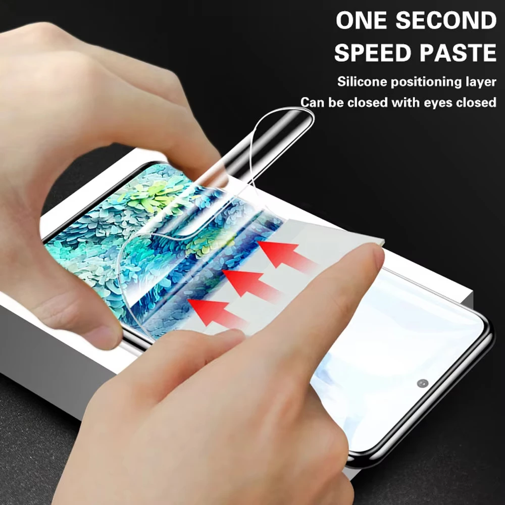 1-2 шт. гидрогелевая пленка для Samsung A55 A54 A53 A52 A51 A50 A30 A35 A34 A33 A32 A31 A23 A22 полное покрытие