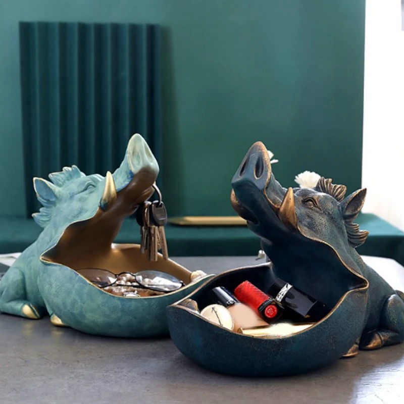 

Resin Candy Dish Key Storage Bowl Jewelry Holder Home Decoration