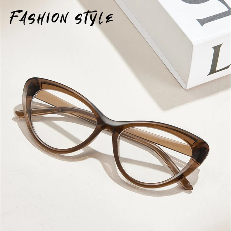 Американский ретро ледяной чай знаменитый Интернет кошачий глаз простые очки в