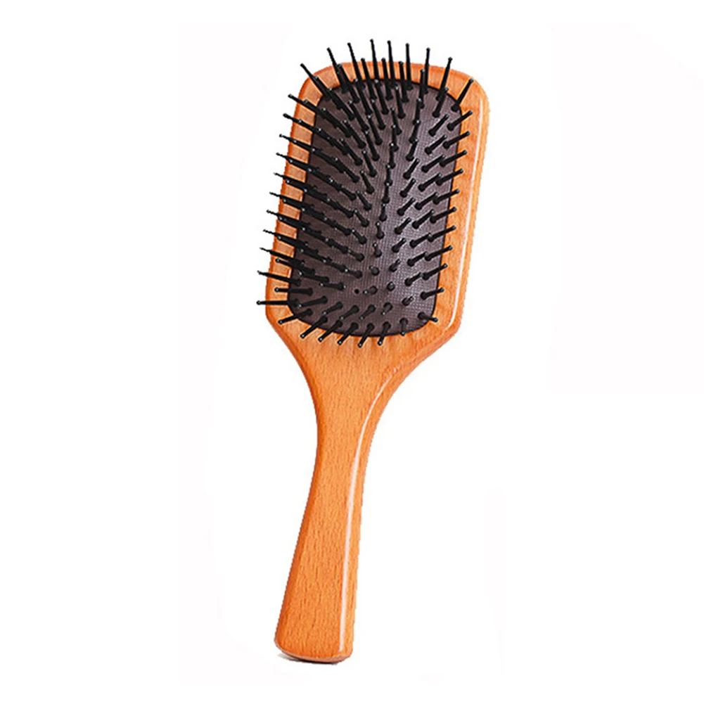 

Wooden Paddle Hair Brush Detangling Hairbrush For Women Men And Kids Reduce Frizz And Massage Scalp
