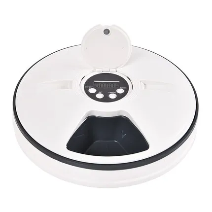 

Automatic Pet Feeder Six-Grid Timing Quantitative Intelligent Feeding Music Lunch Box