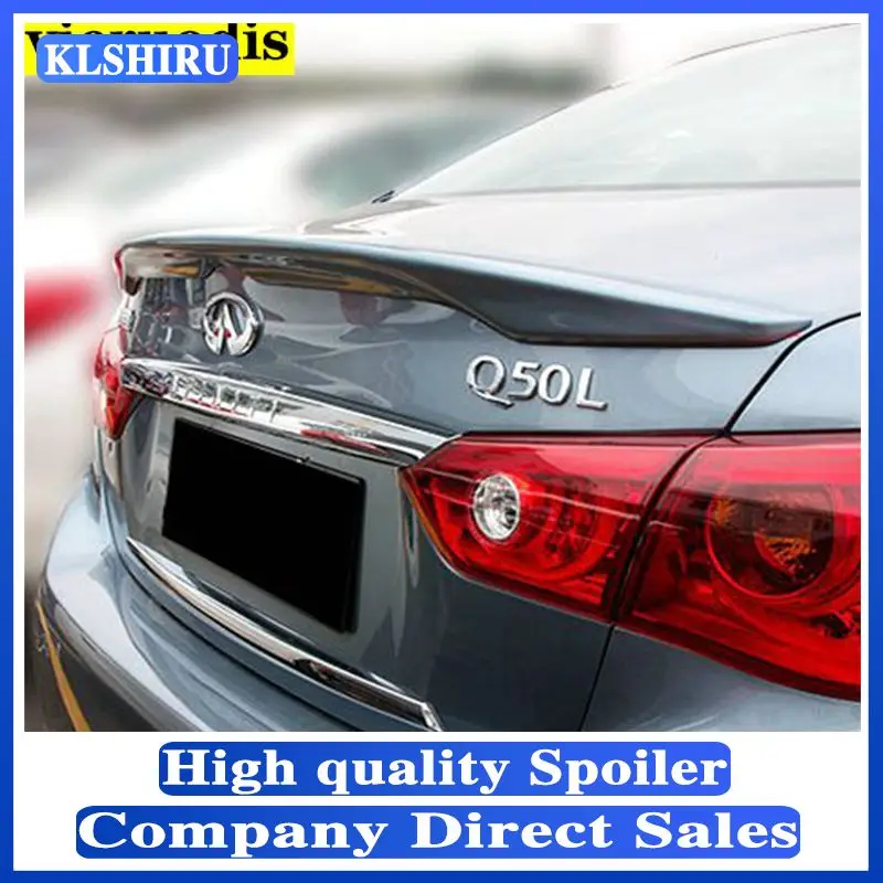

Спойлер для Infiniti Q50 Q50S, задний спойлер из АБС-материала для заднего крыла автомобиля, задний спойлер для Infiniti Q50, спойлер 2013 + 2017
