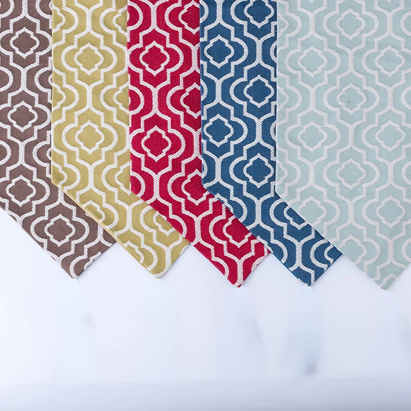 Новая Элегантная Бирюзовая настольная дорожка с принтом украшения для