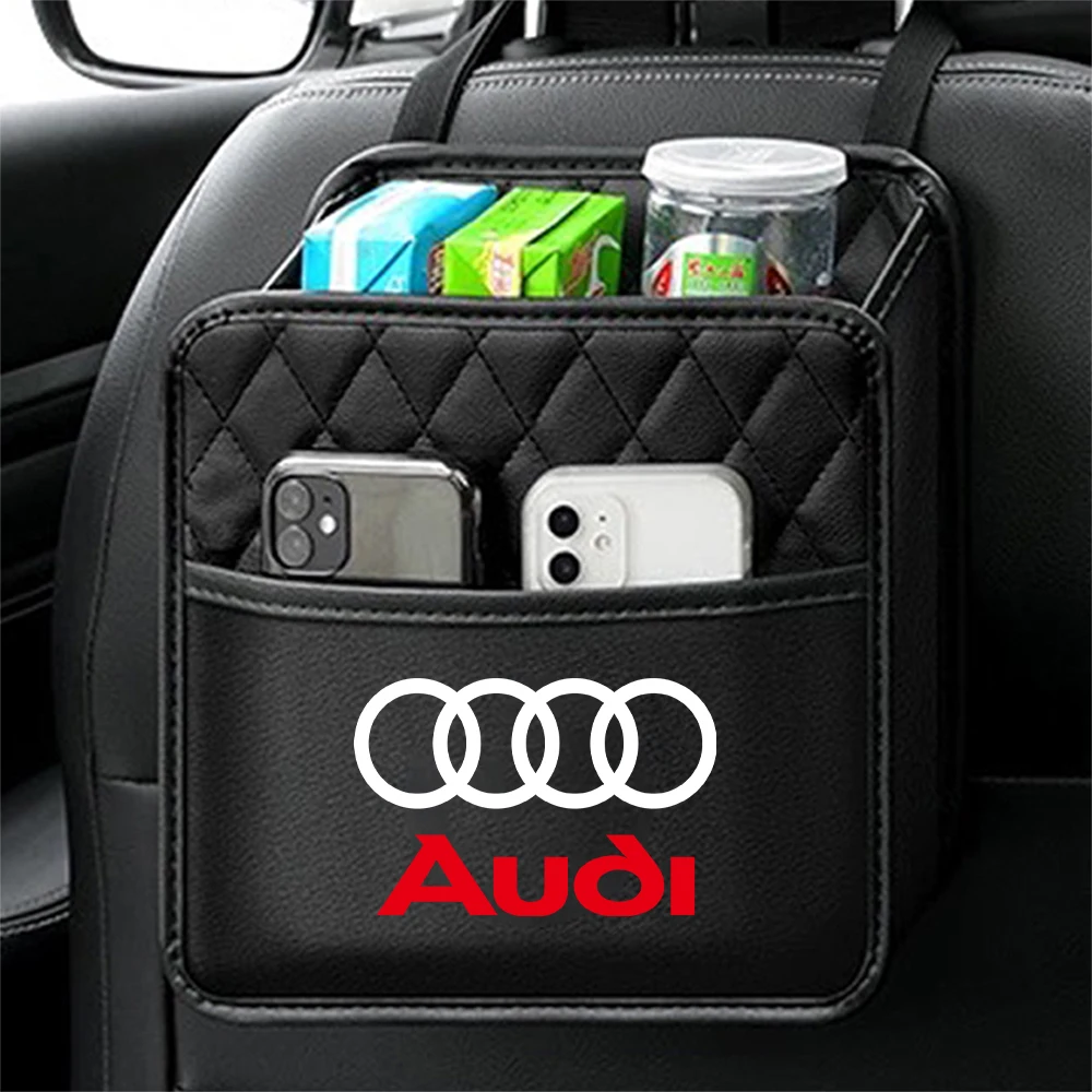 Сумка для хранения на заднем сиденье автомобиля карман телефона органайзер