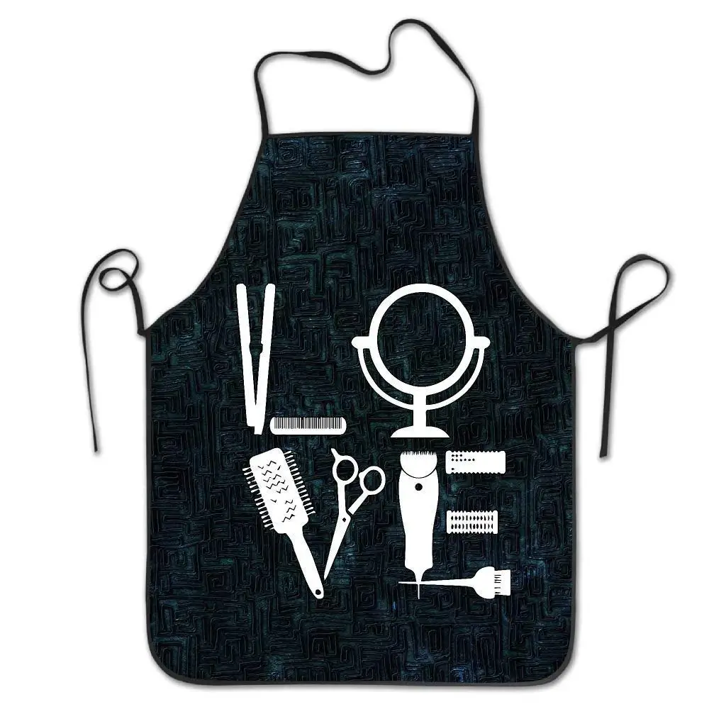 

Hairdresser Skull For Hair Stylist Apron Adult Women Unisex Durable Comfortable Washable For Cooking Baking Kitchen Restaurant