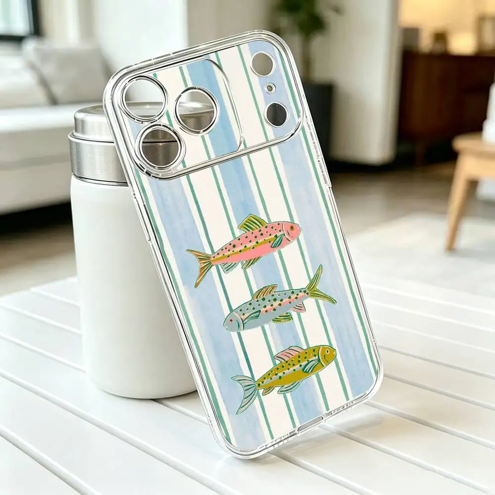 Sardina pilchardus-S Прозрачный силиконовый мягкий чехол для iPhone 17 16 15 14 13 12 11 Mini Pro Max Plus Подарок (art.: 3920dcfbfec85) - 3920dcfbfec85