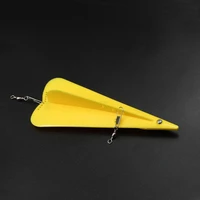 fishing trolling board with rotating ring fishing planer board artificial weight sea fishing rigging with swivel