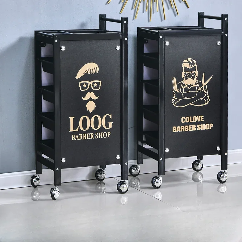 Тележка для салона косметика удлинитель волос портативная тележка железная