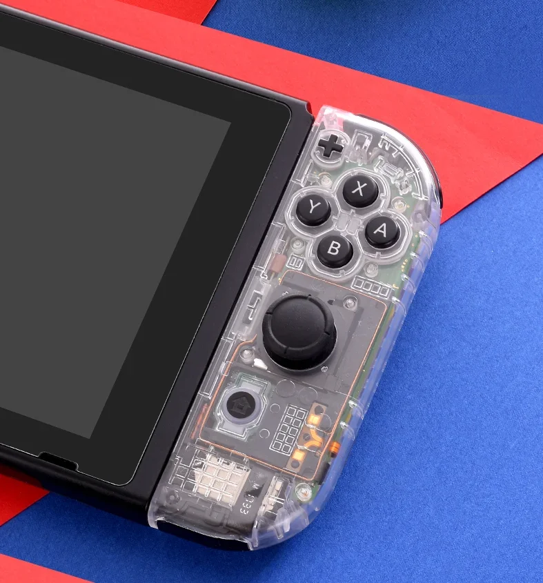 Фото Пластиковый защитный чехол для Nintendo Switch NS Joy Con, сменный корпус, чехол для ремонта контроллера NS JoyCon №1
