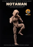 notatoys 16 5cm 112 square head man 27 30 action joints nt 01 strong male body model in stock