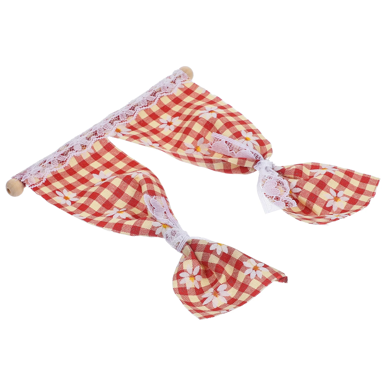 Кукольный домик шторы мини-дверь крошечные аксессуары орнамент окно для