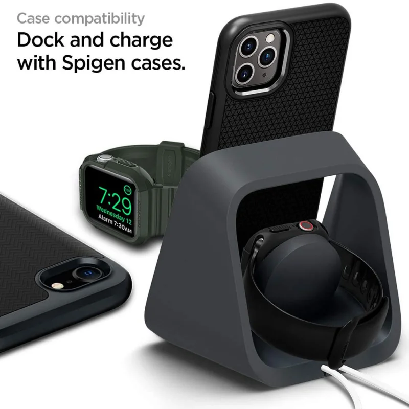 

Watch Charging Dock for Iphone 12 Pro Max Iwatch Airpods Pro 3 In 1 Magnetic Wireless Charger Desktop Charging Stand Wired