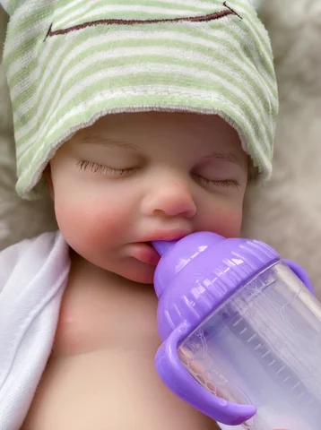 33 см, однотонный силиконовый чехол LouLou Bebe Reborn для девочек и мальчиков, реалистичные куклы Reborn Muñecas Reborn, игрушка Corpo De Silicone