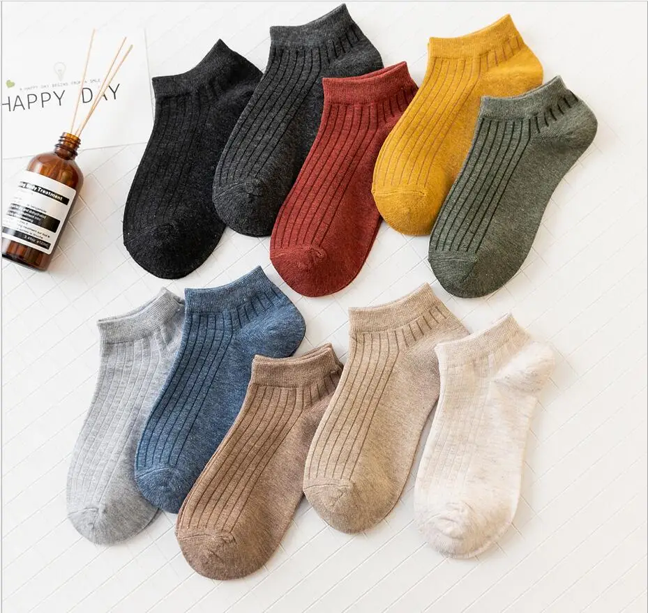 

Women Short Socks Breathable Sports Solid Color Men Comfortable Cotton Stocking UnisexTop Quality